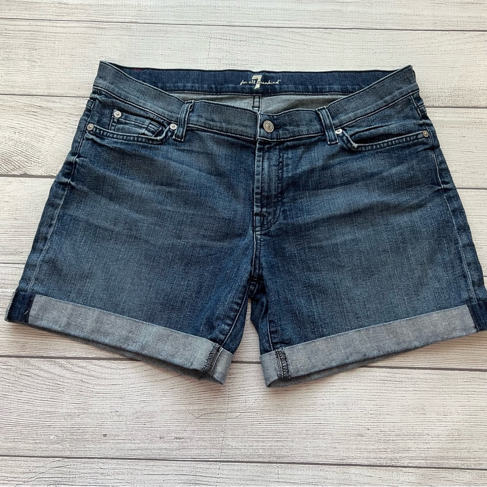 7 for All Man Kind Denim Shorts Size 32